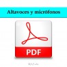 Altavoces y micrófonos